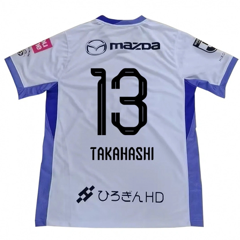 Danxen Kinder Miyuki Takahashi #13 Weiß Orange Auswärtstrikot Trikot 2025/26 T-Shirt Österreich