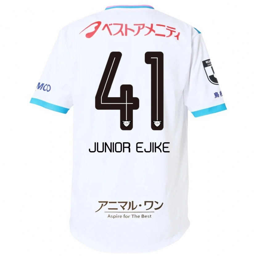Danxen Kinder Ibuki Vincent Junior Ejike #41 Weiß Rosa Auswärtstrikot Trikot 2025/26 T-Shirt Österreich