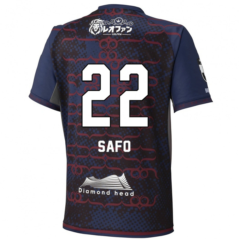 Danxen Kinder Kinglord Safo #22 Blau Rot Auswärtstrikot Trikot 2025/26 T-Shirt Österreich