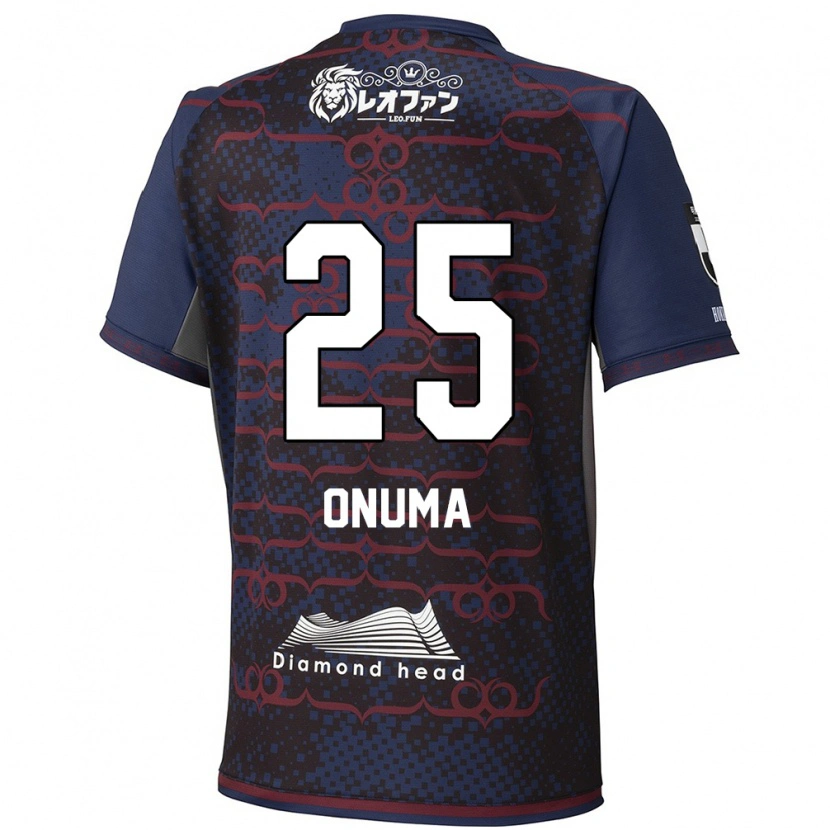 Danxen Kinder Akito Onuma #25 Blau Rot Auswärtstrikot Trikot 2025/26 T-Shirt Österreich