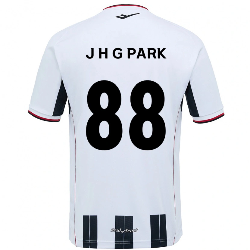 Danxen Kinder Jang Han-Gyeol Park #88 Weiß Schwarz Auswärtstrikot Trikot 2025/26 T-Shirt Österreich