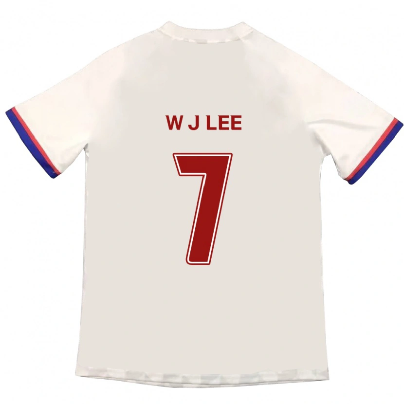 Danxen Kinder Jae-Won Lee #7 Off-White Rot Auswärtstrikot Trikot 2025/26 T-Shirt Österreich