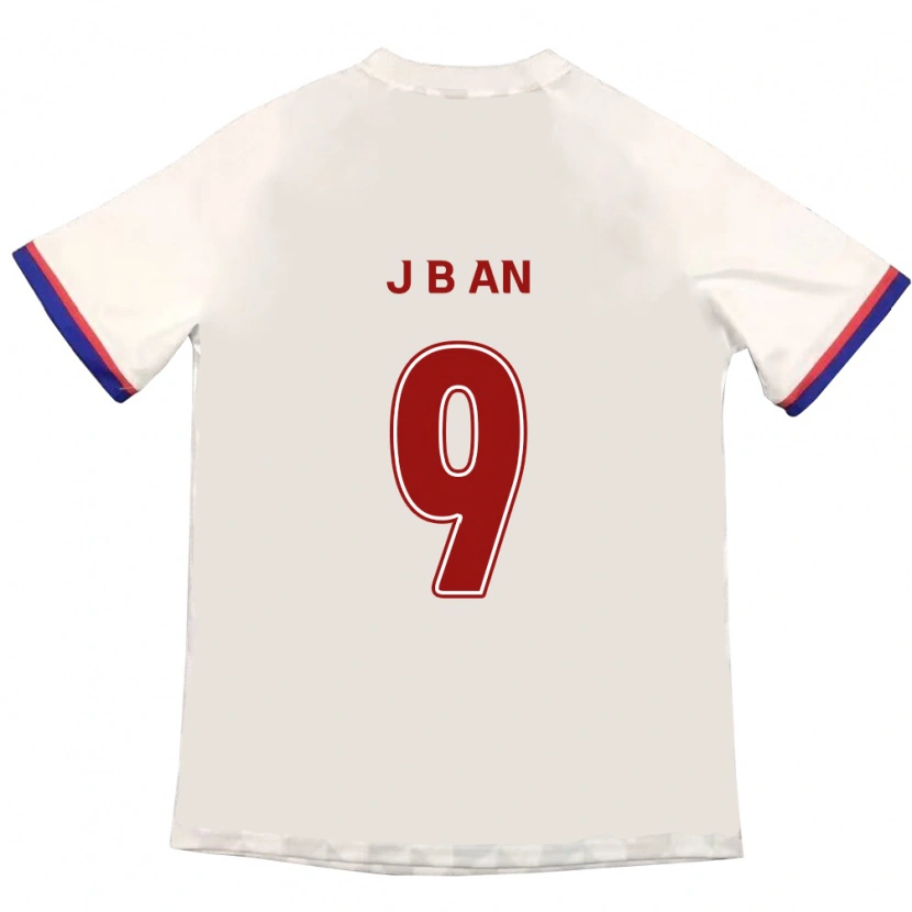 Danxen Kinder Byong-Jun An #9 Off-White Rot Auswärtstrikot Trikot 2025/26 T-Shirt Österreich