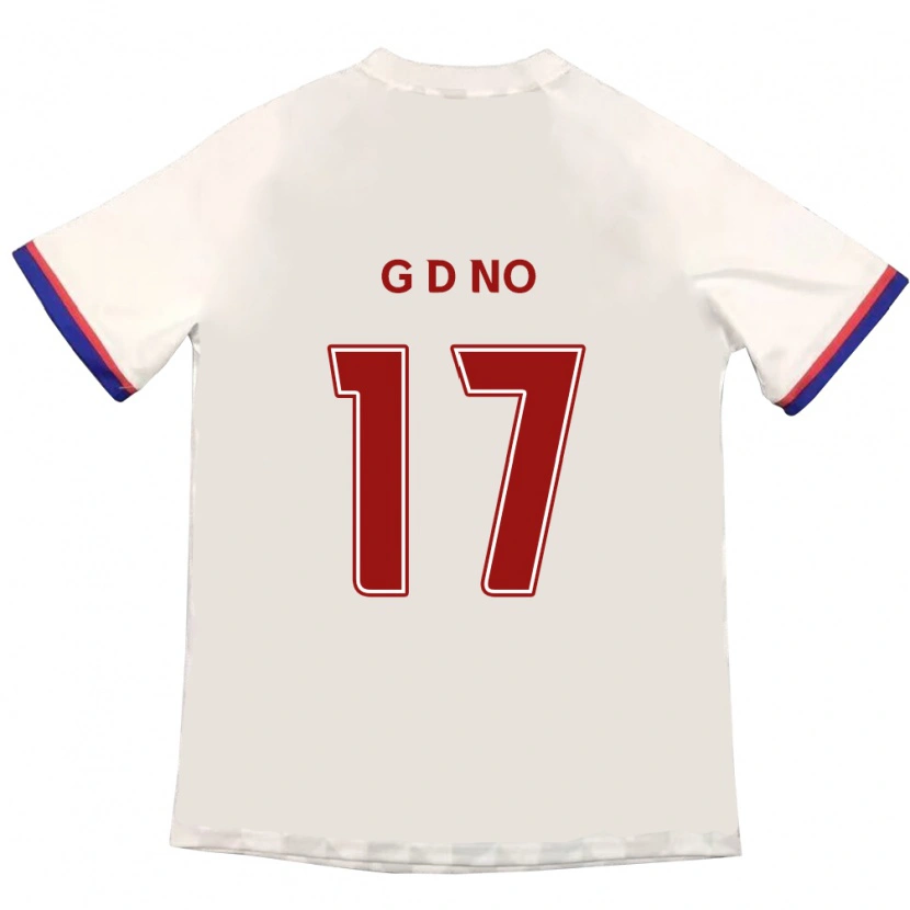 Danxen Kinder Dong-Geon No #17 Off-White Rot Auswärtstrikot Trikot 2025/26 T-Shirt Österreich