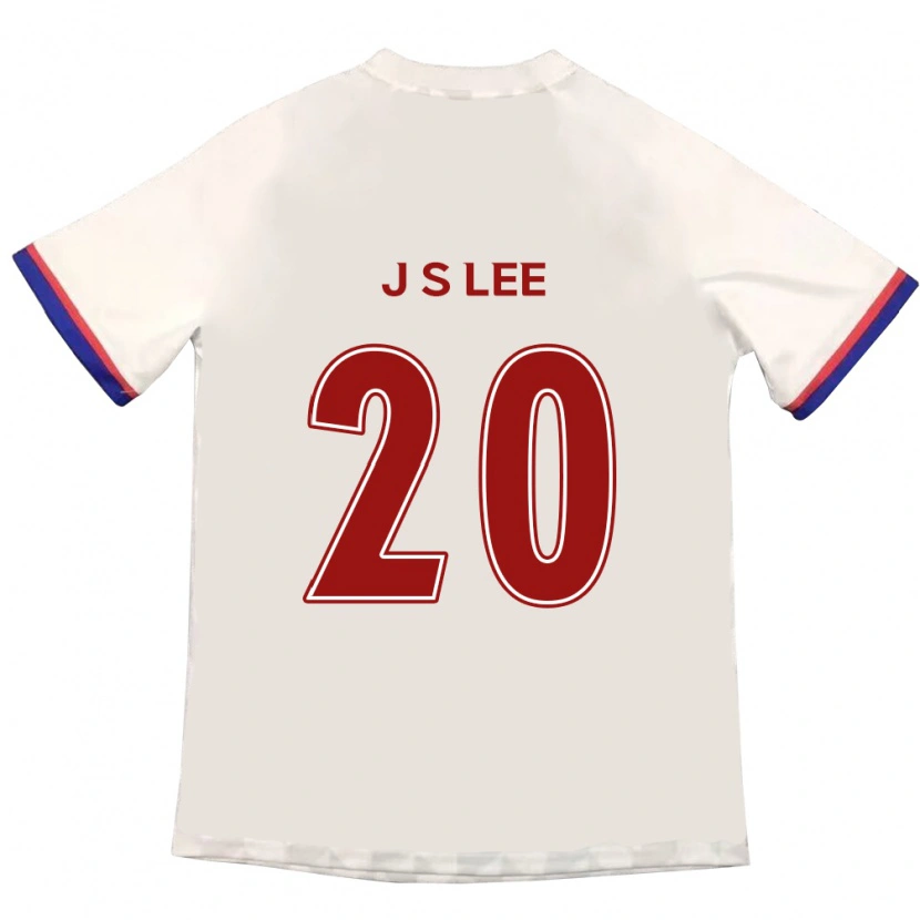 Danxen Kinder Ji-Sol Lee #20 Off-White Rot Auswärtstrikot Trikot 2025/26 T-Shirt Österreich