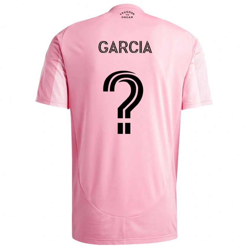Danxen Herren Lesther Garcia #0 Rosa Schwarz Heimtrikot Trikot 2025/26 T-Shirt Österreich