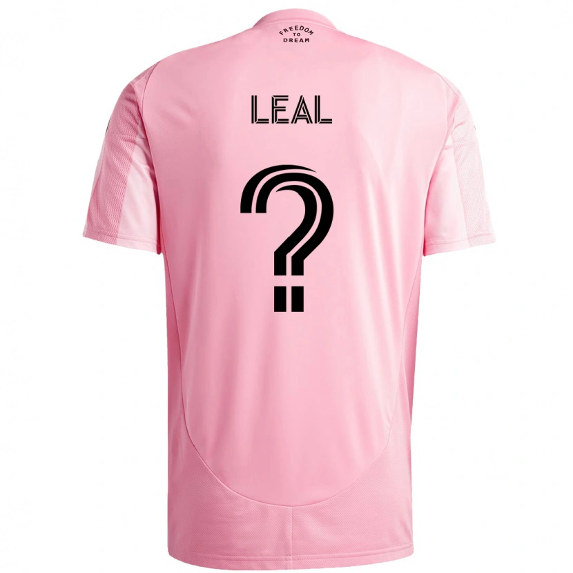 Danxen Herren Gabriel Leal #0 Rosa Schwarz Heimtrikot Trikot 2025/26 T-Shirt Österreich