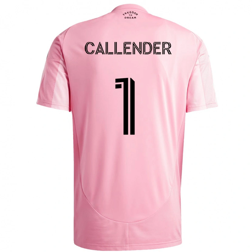 Danxen Herren Drake Callender #1 Rosa Schwarz Heimtrikot Trikot 2025/26 T-Shirt Österreich