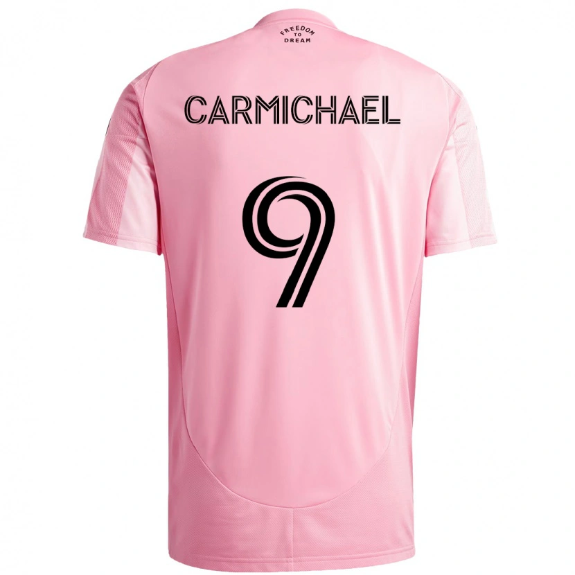 Danxen Herren Ryan Carmichael #9 Rosa Schwarz Heimtrikot Trikot 2025/26 T-Shirt Österreich