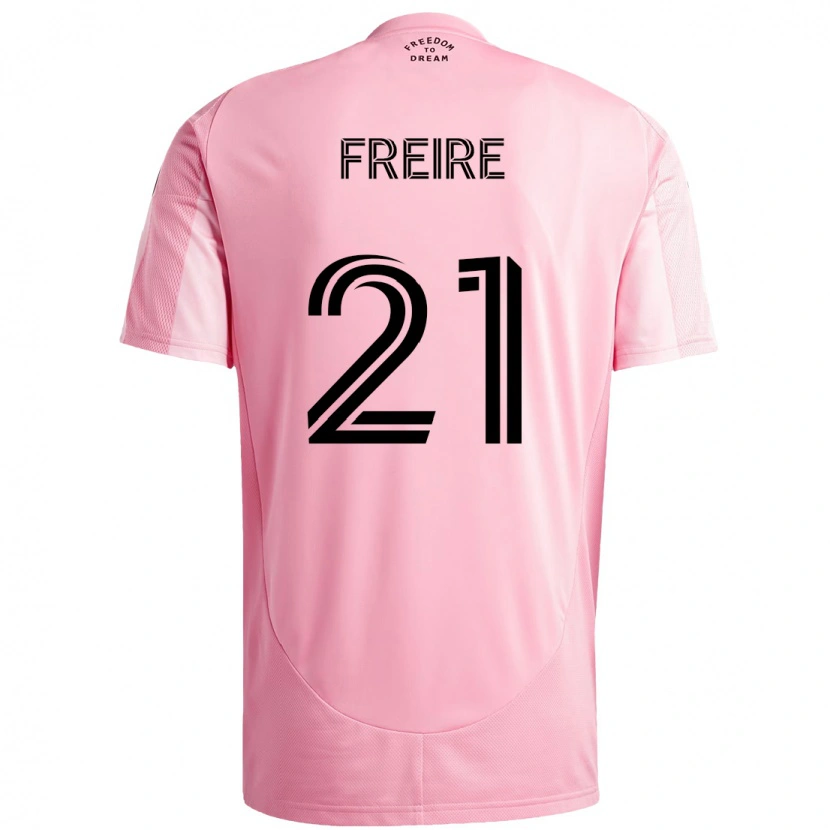 Danxen Herren Nicolas Freire #21 Rosa Schwarz Heimtrikot Trikot 2025/26 T-Shirt Österreich