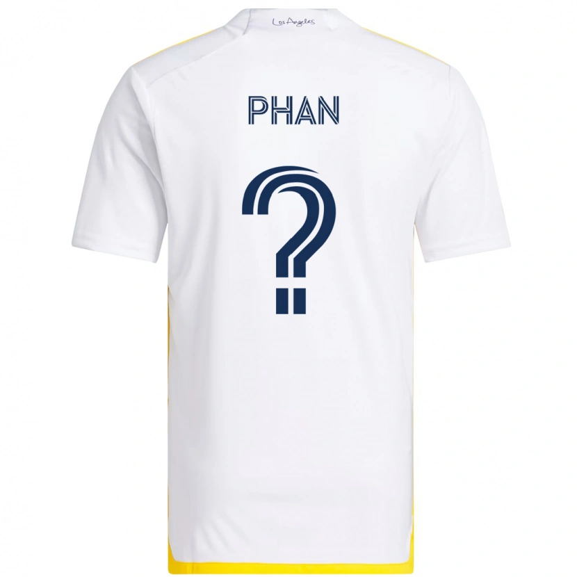 Danxen Herren Brett Phan #0 Weiß Gelb Heimtrikot Trikot 2025/26 T-Shirt Österreich