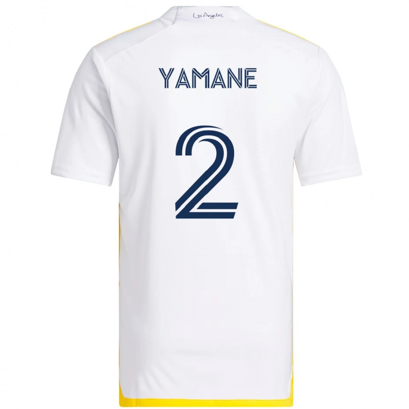 Danxen Herren Miki Yamane #2 Weiß Gelb Heimtrikot Trikot 2025/26 T-Shirt Österreich