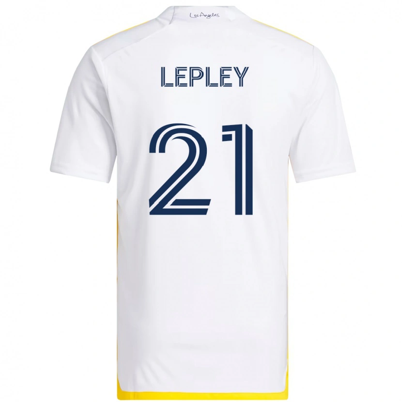Danxen Herren Tucker Lepley #21 Weiß Gelb Heimtrikot Trikot 2025/26 T-Shirt Österreich