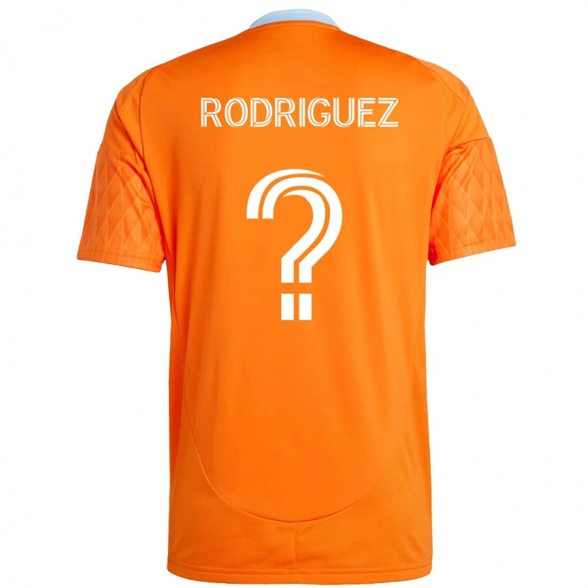 Danxen Herren Sebastián Rodríguez #0 Orange Weiß Heimtrikot Trikot 2025/26 T-Shirt Österreich