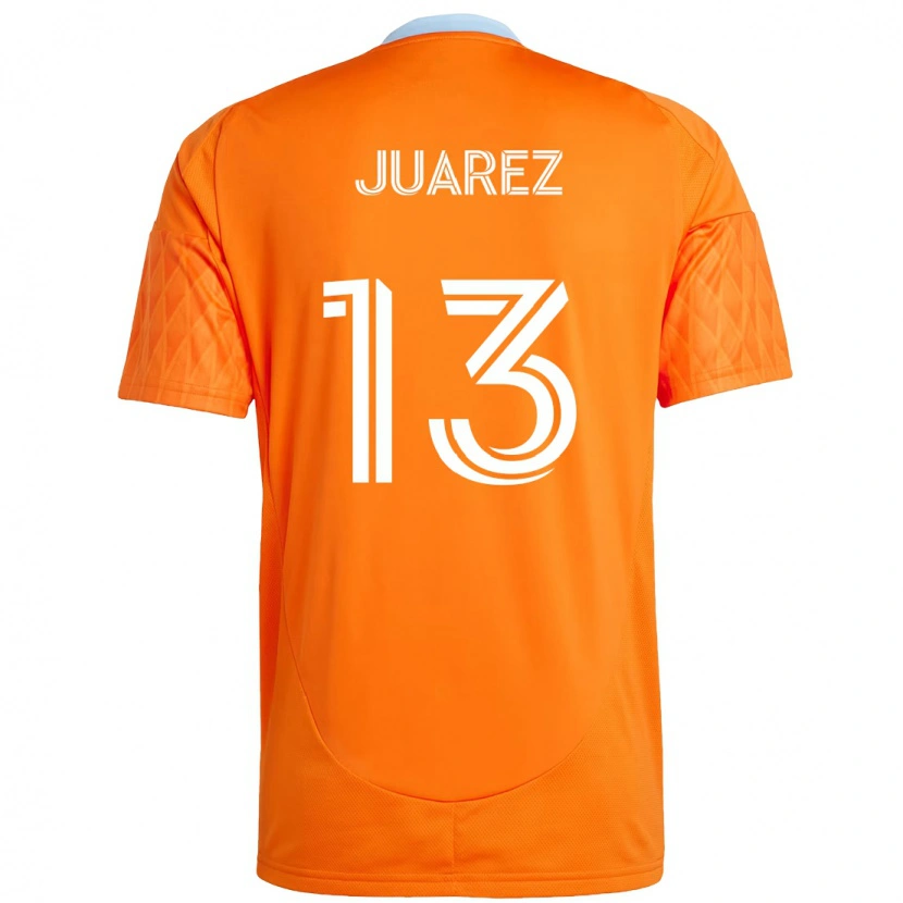 Danxen Herren Jathan Juarez #13 Orange Weiß Heimtrikot Trikot 2025/26 T-Shirt Österreich