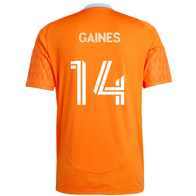 Danxen Herren Mckinze Gaines #14 Orange Weiß Heimtrikot Trikot 2025/26 T-Shirt Österreich