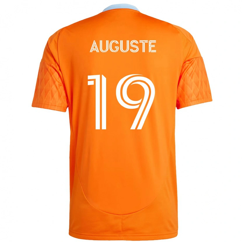 Danxen Herren Charles Auguste #19 Orange Weiß Heimtrikot Trikot 2025/26 T-Shirt Österreich