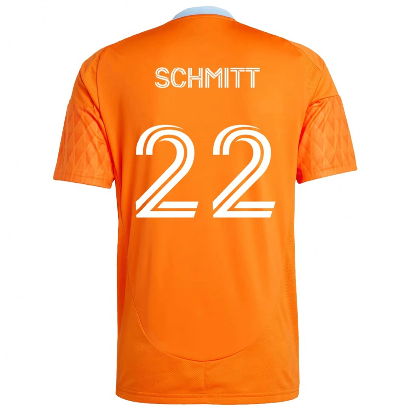 Danxen Herren Tate Schmitt #22 Orange Weiß Heimtrikot Trikot 2025/26 T-Shirt Österreich
