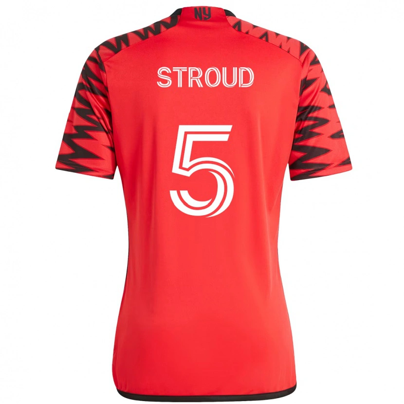 Danxen Herren Peter Stroud #5 Rot Schwarz Heimtrikot Trikot 2025/26 T-Shirt Österreich