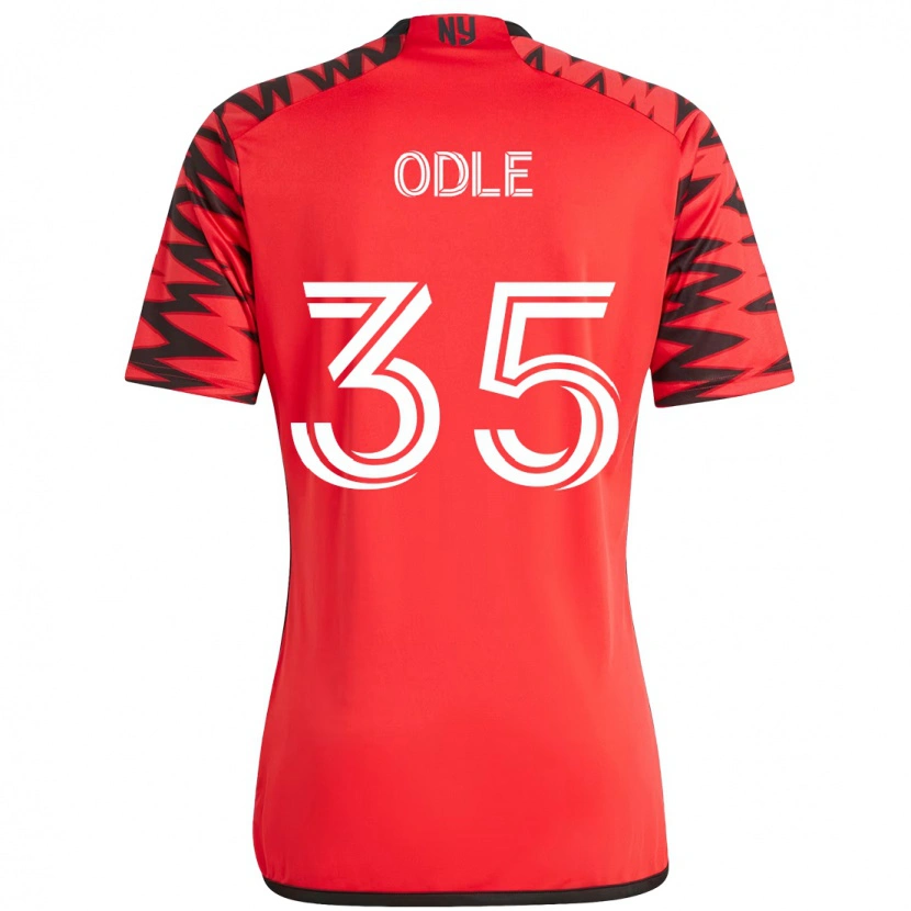 Danxen Herren Dallas Odle #35 Rot Schwarz Heimtrikot Trikot 2025/26 T-Shirt Österreich