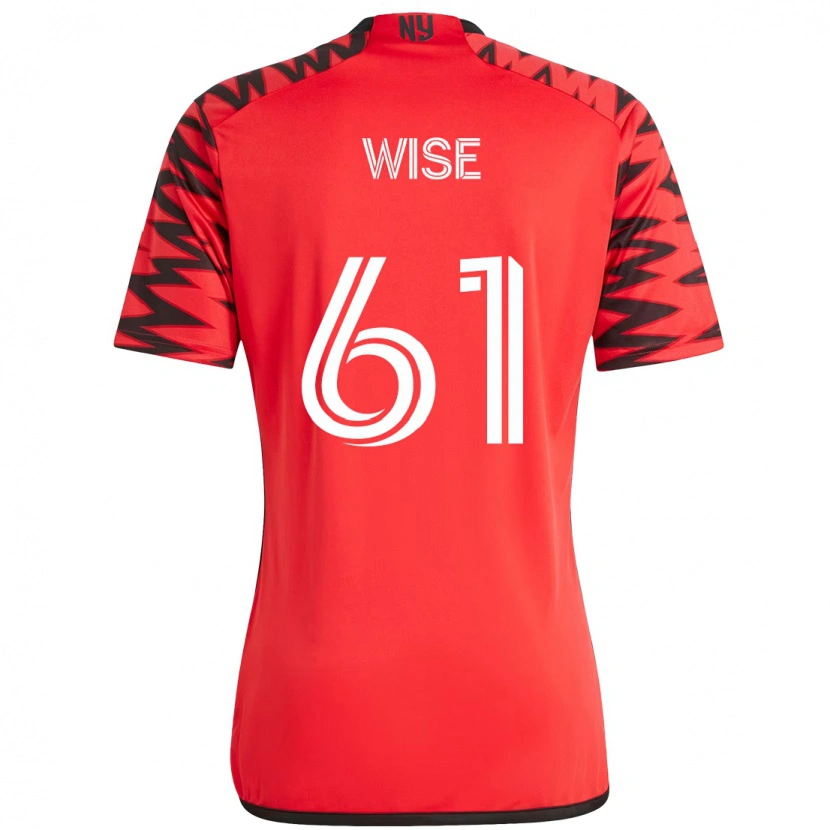 Danxen Herren Henry Wise #61 Rot Schwarz Heimtrikot Trikot 2025/26 T-Shirt Österreich