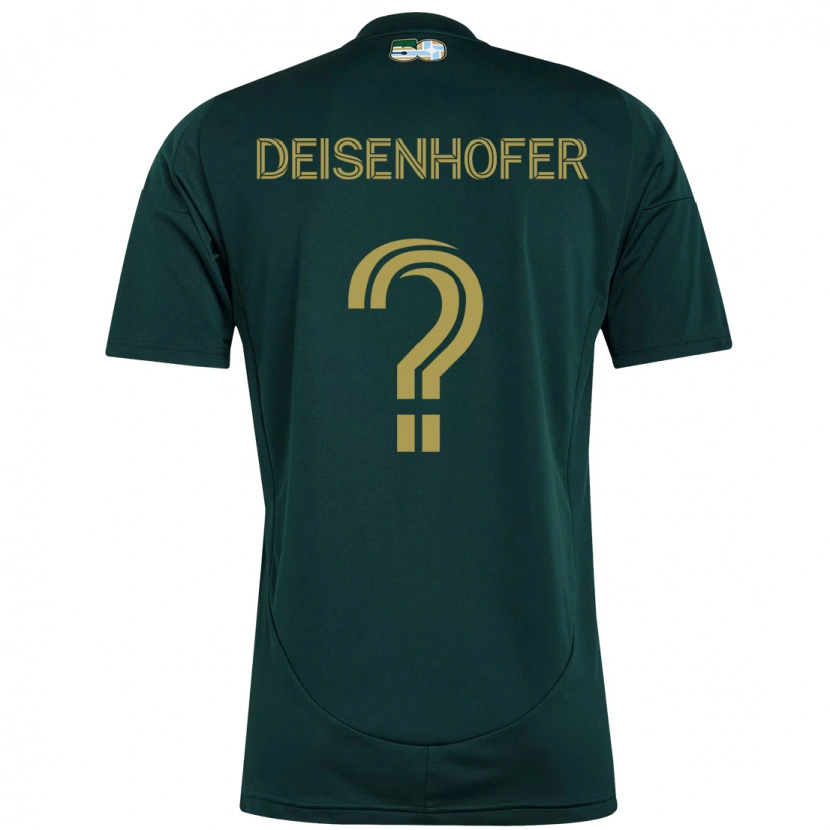 Danxen Herren Maximilian Deisenhofer #0 Schwarz Braun Heimtrikot Trikot 2025/26 T-Shirt Österreich