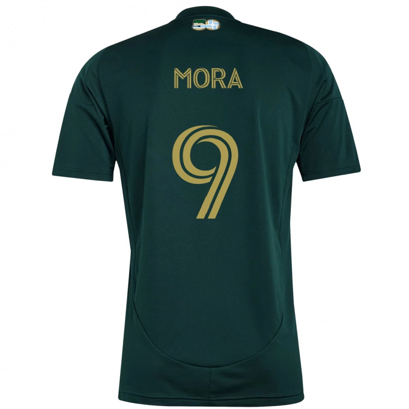 Danxen Herren Felipe Mora #9 Schwarz Braun Heimtrikot Trikot 2025/26 T-Shirt Österreich