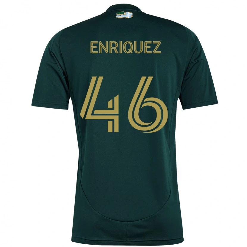 Danxen Herren Adolfo Enriquez #46 Schwarz Braun Heimtrikot Trikot 2025/26 T-Shirt Österreich