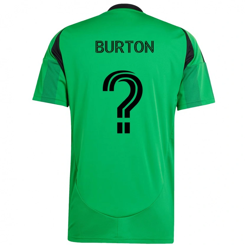 Danxen Herren Micah Burton #0 Grün Schwarz Heimtrikot Trikot 2025/26 T-Shirt Österreich