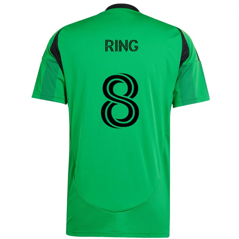 Danxen Herren Alexander Ring #8 Grün Schwarz Heimtrikot Trikot 2025/26 T-Shirt Österreich