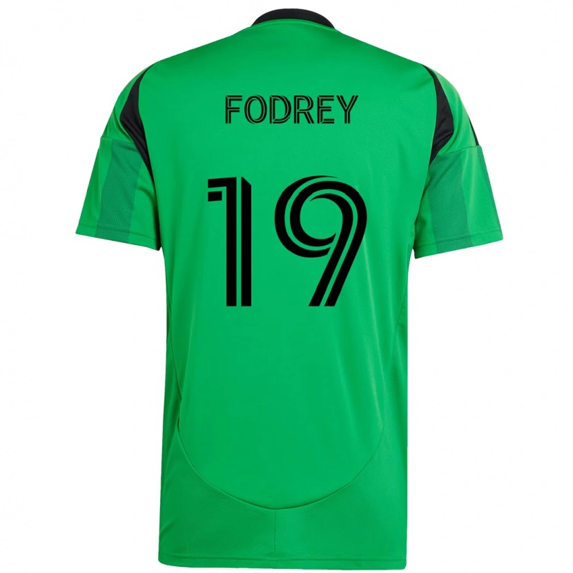Danxen Herren Cj Fodrey #19 Grün Schwarz Heimtrikot Trikot 2025/26 T-Shirt Österreich