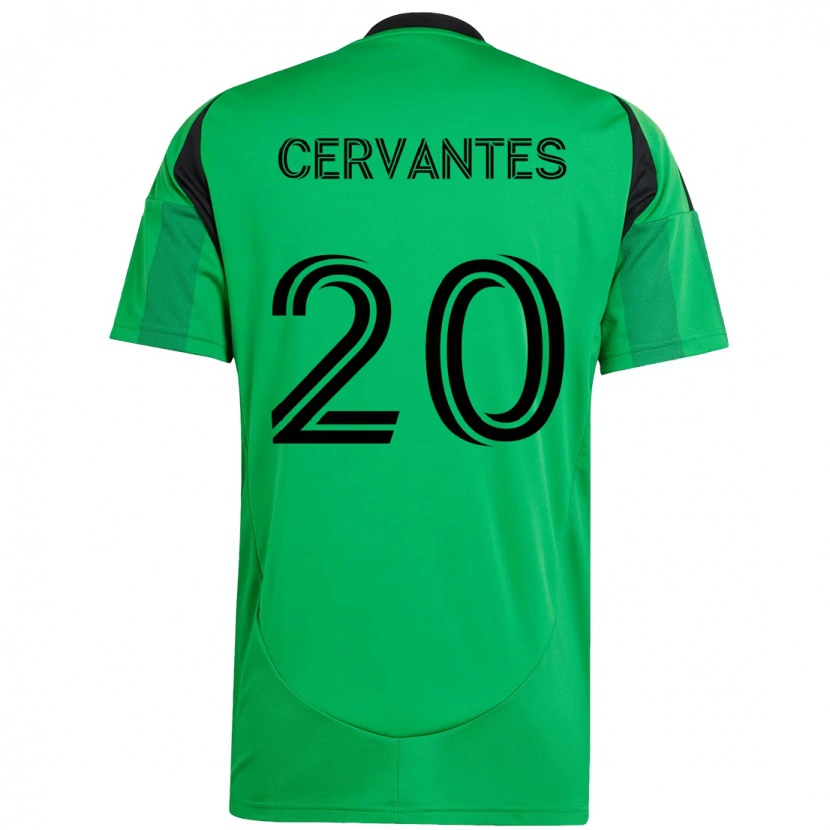 Danxen Herren Aaron Cervantes #20 Grün Schwarz Heimtrikot Trikot 2025/26 T-Shirt Österreich