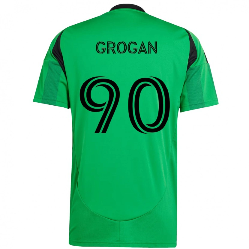 Danxen Herren Peter Grogan #90 Grün Schwarz Heimtrikot Trikot 2025/26 T-Shirt Österreich
