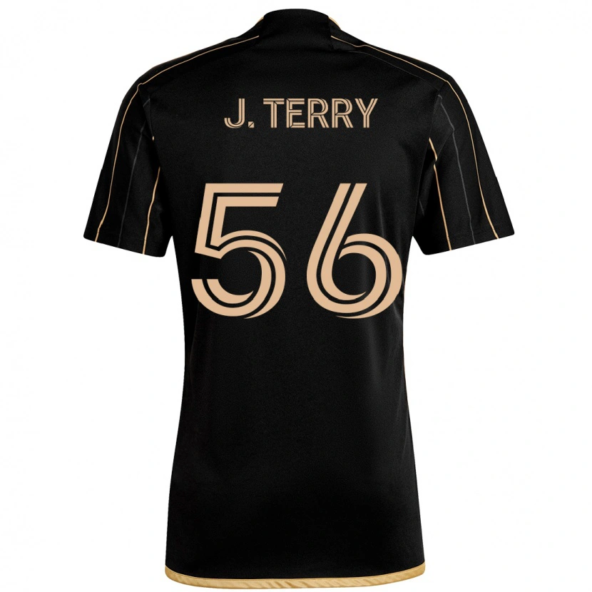 Danxen Herren Jude Terry #56 Schwarz Braun Heimtrikot Trikot 2025/26 T-Shirt Österreich