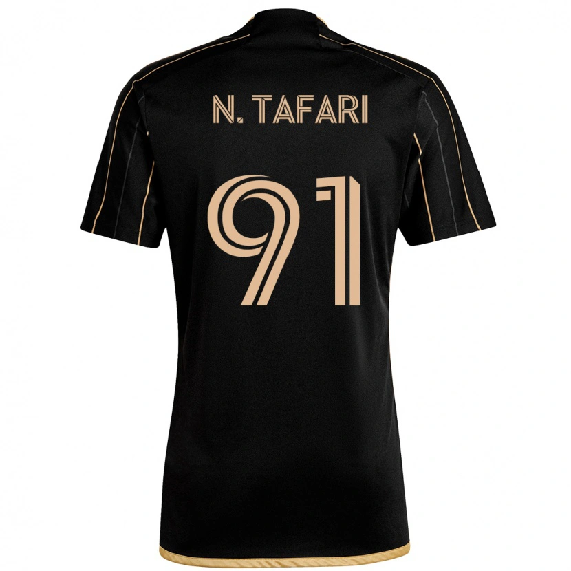 Danxen Herren Nkosi Tafari #91 Schwarz Braun Heimtrikot Trikot 2025/26 T-Shirt Österreich