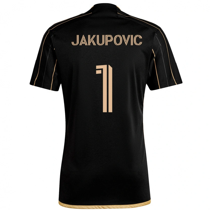 Danxen Herren Eldin Jakupovic #1 Schwarz Braun Heimtrikot Trikot 2025/26 T-Shirt Österreich