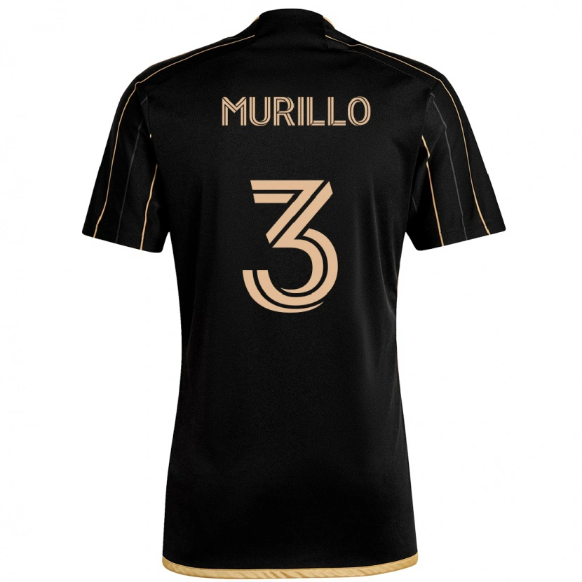 Danxen Herren Jesús Murillo #3 Schwarz Braun Heimtrikot Trikot 2025/26 T-Shirt Österreich
