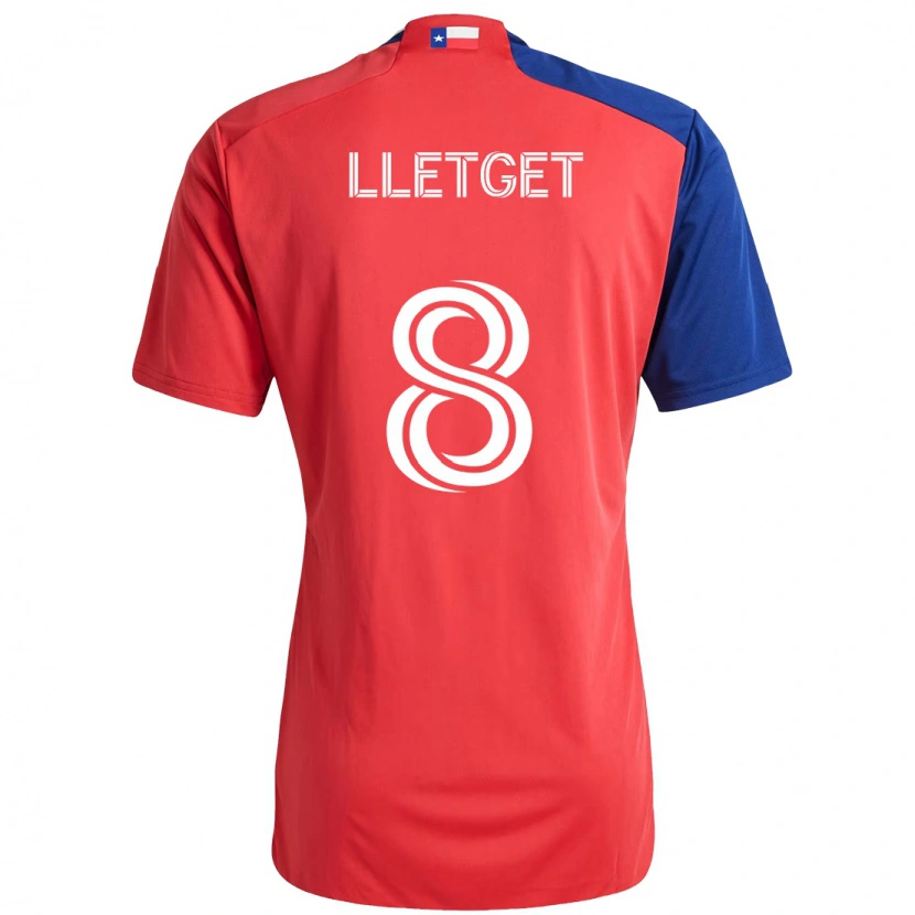 Danxen Herren Sebastian Lletget #8 Rot Marineblau Heimtrikot Trikot 2025/26 T-Shirt Österreich