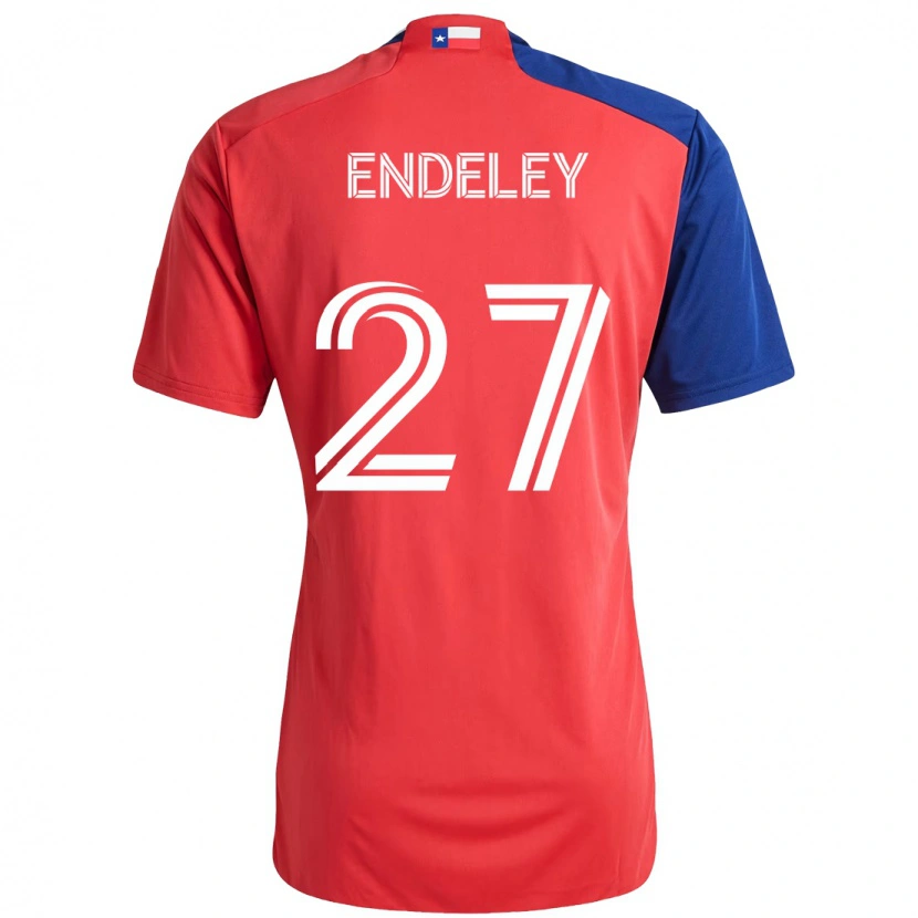 Danxen Herren Herbert Endeley #27 Rot Marineblau Heimtrikot Trikot 2025/26 T-Shirt Österreich