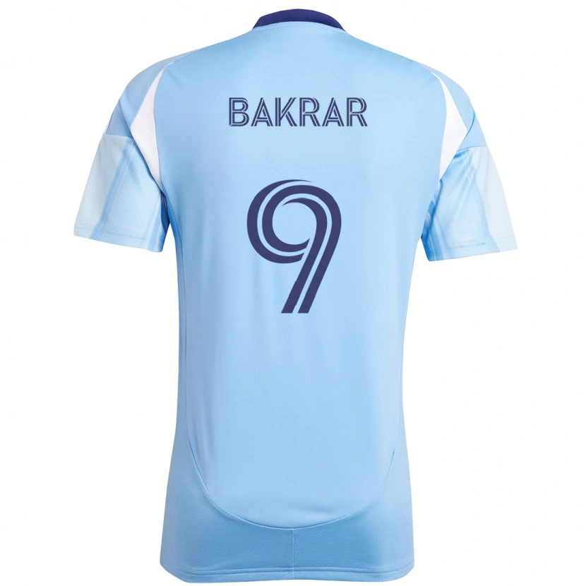 Danxen Herren Monsef Bakrar #9 Hellblau Heimtrikot Trikot 2025/26 T-Shirt Österreich