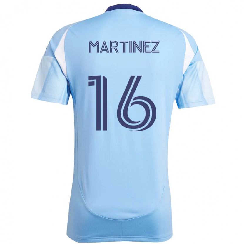 Danxen Herren Alonso Martínez #16 Hellblau Heimtrikot Trikot 2025/26 T-Shirt Österreich