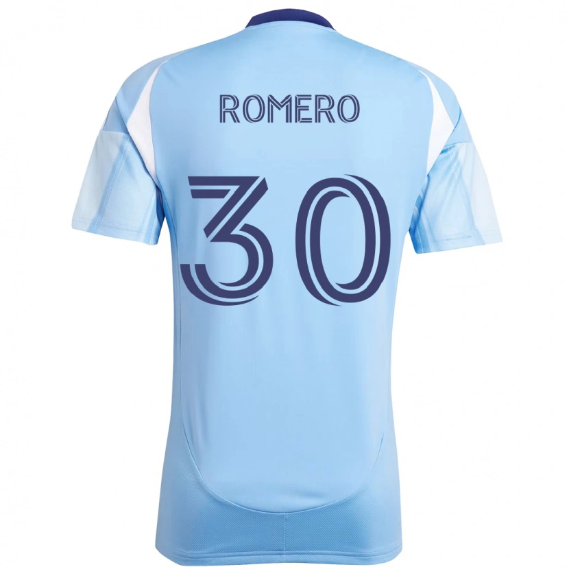 Danxen Herren Tomás Romero #30 Hellblau Heimtrikot Trikot 2025/26 T-Shirt Österreich