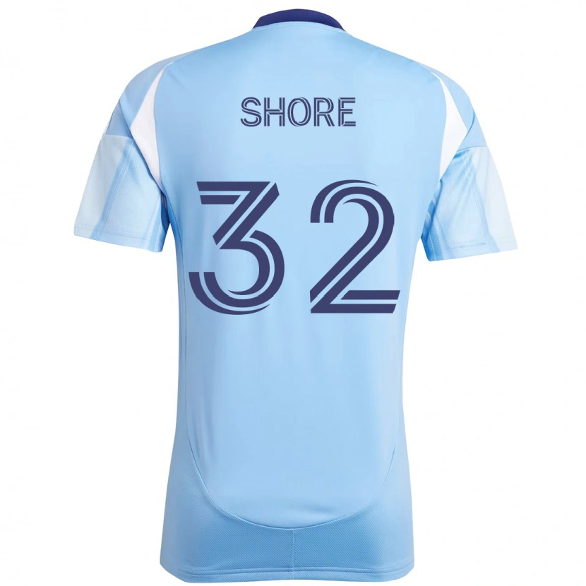 Danxen Herren Jonathan Shore #32 Hellblau Heimtrikot Trikot 2025/26 T-Shirt Österreich