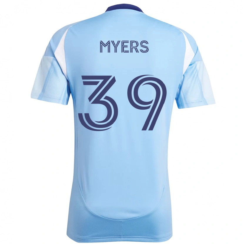 Danxen Herren Md Myers #39 Hellblau Heimtrikot Trikot 2025/26 T-Shirt Österreich