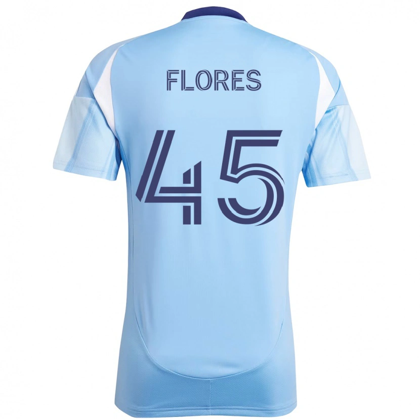 Danxen Herren Brian Flores #45 Hellblau Heimtrikot Trikot 2025/26 T-Shirt Österreich