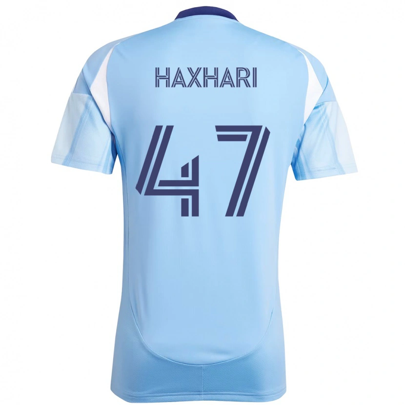 Danxen Herren Klevis Haxhari #47 Hellblau Heimtrikot Trikot 2025/26 T-Shirt Österreich