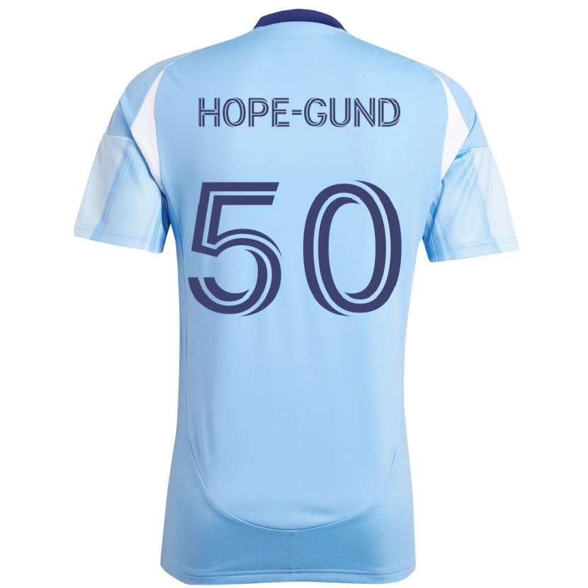 Danxen Herren Kofi Hope-Gund #50 Hellblau Heimtrikot Trikot 2025/26 T-Shirt Österreich