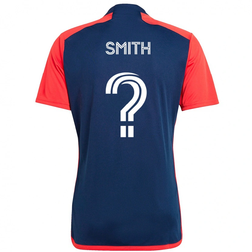 Danxen Herren Braedon Smith #0 Blau Rot Heimtrikot Trikot 2025/26 T-Shirt Österreich