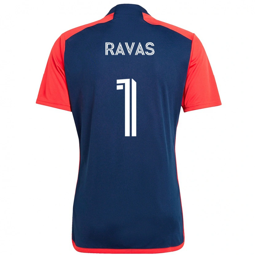 Danxen Herren Henrich Ravas #1 Blau Rot Heimtrikot Trikot 2025/26 T-Shirt Österreich