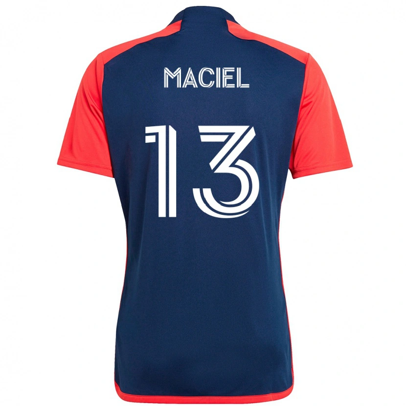 Danxen Herren Maciel #13 Blau Rot Heimtrikot Trikot 2025/26 T-Shirt Österreich